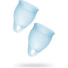Менструальная чаша SATISFYER FEEL CONFIDENT 2 шт голубой 4002026