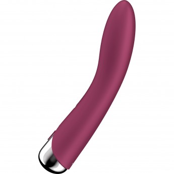 Вибратор для точки G с ротацией SATISFYER SPINNING VIBE 1 бордовый Вибратор для точки G с ротацией SATISFYER SPINNING VIBE 1 бордовый